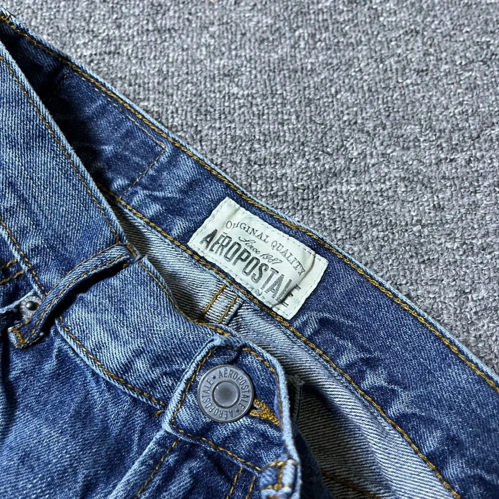 Aeropostale Benton Original Bootcut Jeans 27x28 Blue Denim Y2K Skater Mens